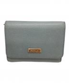 FURLAフルラ）の古着「3つ折り財布」｜スカイブルー