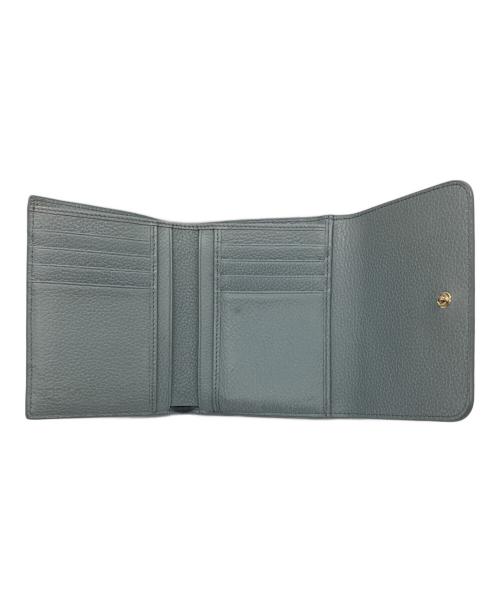 FURLA（フルラ）FURLA (フルラ) 3つ折り財布 スカイブルーの古着・服飾アイテム