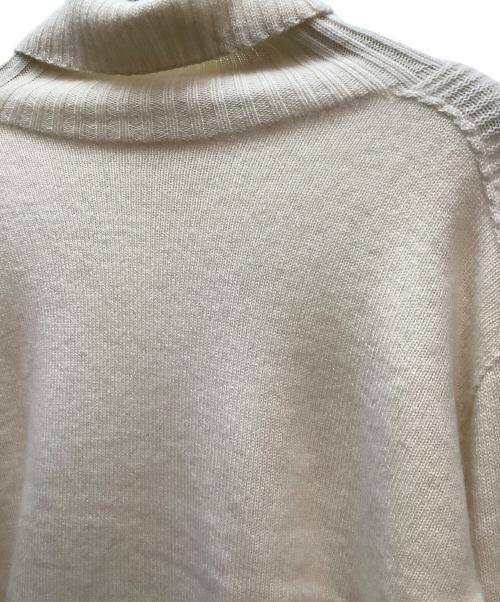 LUYUAN ROSE（ルーエン ローズ）LUYUAN ROSE (ルーエン ローズ) 薄手ニット ベージュ サイズ:L 未使用品の古着・服飾アイテム