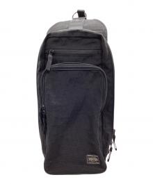 PORTER（ポーター）の古着「スリングショルダーバッグ」｜ブラック