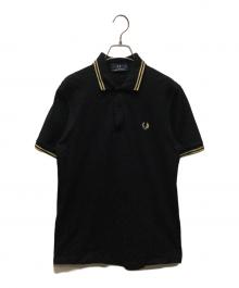 FRED PERRY（フレッドペリー）の古着「半袖ポロシャツ」｜ブラック×イエロー
