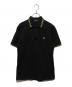 FRED PERRY（フレッドペリー）の古着「半袖ポロシャツ」｜ブラック×イエロー