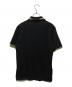 FRED PERRY (フレッドペリー) 半袖ポロシャツ ブラック×イエロー サイズ:38：7000円