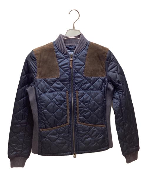 RALPH LAUREN（ラルフローレン）RALPH LAUREN (ラルフローレン) キルティングジャケット ネイビー サイズ:Mの古着・服飾アイテム