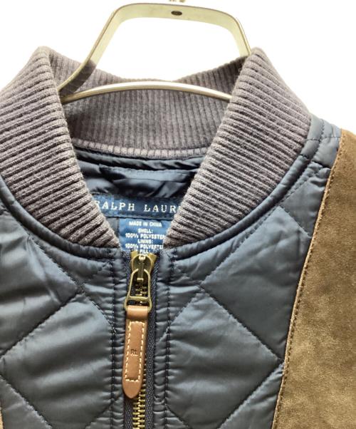 RALPH LAUREN（ラルフローレン）RALPH LAUREN (ラルフローレン) キルティングジャケット ネイビー サイズ:Mの古着・服飾アイテム