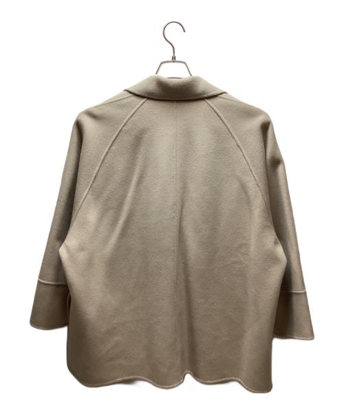 IENA（イエナ）IENA (イエナ) スーパー160ダブルフェイス ショートコート ベージュ サイズ:36の古着・服飾アイテム