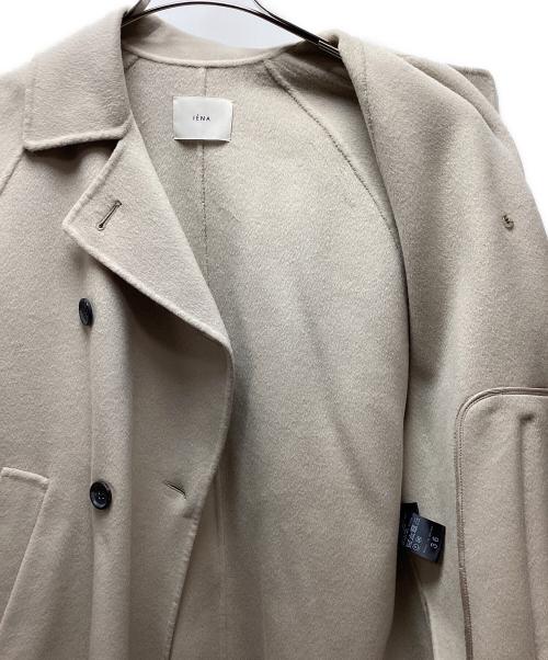 IENA（イエナ）IENA (イエナ) スーパー160ダブルフェイス ショートコート ベージュ サイズ:36の古着・服飾アイテム