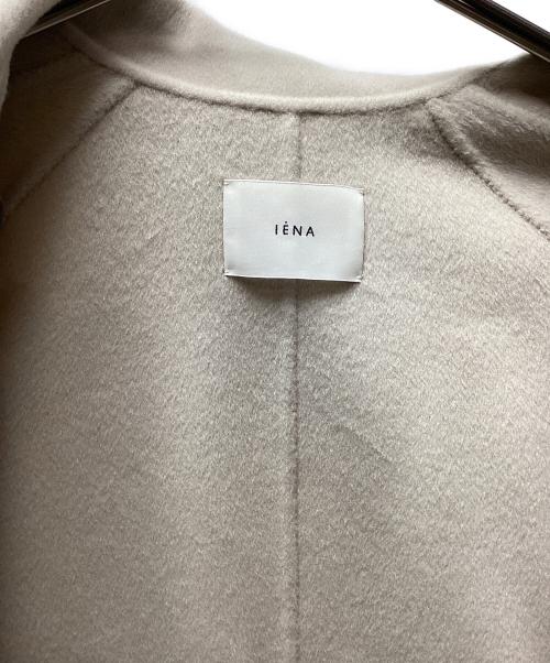 IENA（イエナ）IENA (イエナ) スーパー160ダブルフェイス ショートコート ベージュ サイズ:36の古着・服飾アイテム