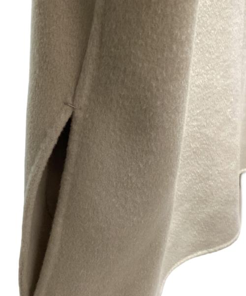 IENA（イエナ）IENA (イエナ) スーパー160ダブルフェイス ショートコート ベージュ サイズ:36の古着・服飾アイテム