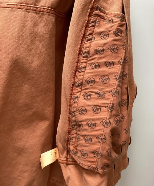 KEBOZ（ケボズ）KEBOZ (ケボズ) コットンジャケット オレンジ サイズ:XLの古着・服飾アイテム