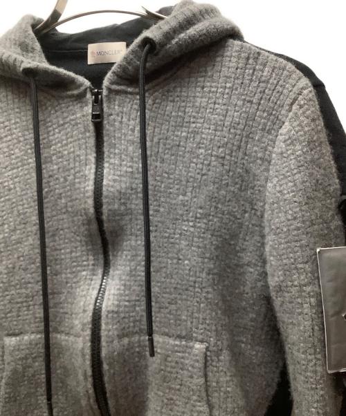 MONCLER GENIUS（モンクレール ジーニアス）MONCLER GENIUS (モンクレール ジーニアス) パーカー グレー×ブラック サイズ:Mの古着・服飾アイテム