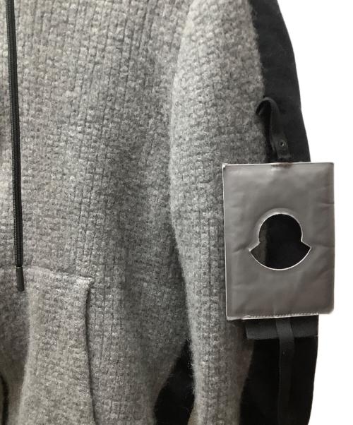 MONCLER GENIUS（モンクレール ジーニアス）MONCLER GENIUS (モンクレール ジーニアス) パーカー グレー×ブラック サイズ:Mの古着・服飾アイテム