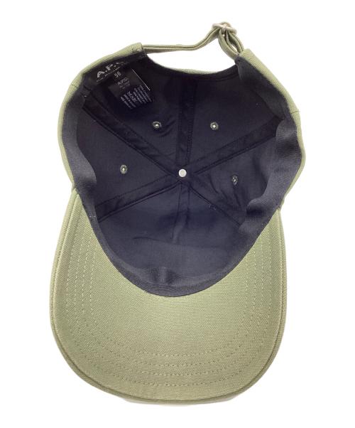 A.P.C.（アーペーセー）A.P.C. (アーペーセー) ロゴキャップ グリーンの古着・服飾アイテム
