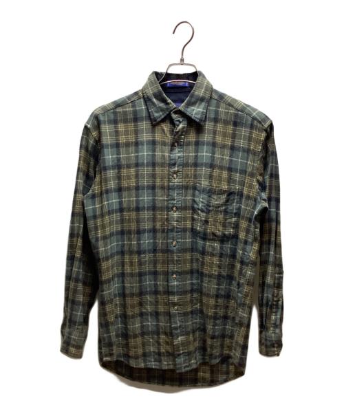 PENDLETON（ペンドルトン）PENDLETON (ペンドルトン) 長袖シャツ グリーン サイズ:Sの古着・服飾アイテム