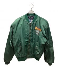 Barcelona DRAGONS（バスセロナドラゴンズ）の古着「ブルゾン」｜グリーン
