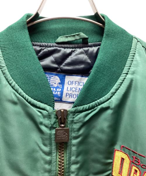 Barcelona DRAGONS（バスセロナドラゴンズ）Barcelona DRAGONS (バスセロナドラゴンズ) ブルゾン グリーン サイズ:Mの古着・服飾アイテム