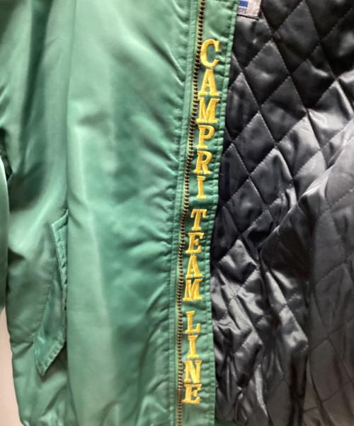 Barcelona DRAGONS（バスセロナドラゴンズ）Barcelona DRAGONS (バスセロナドラゴンズ) ブルゾン グリーン サイズ:Mの古着・服飾アイテム