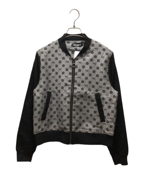 MARY QUANT（マリークヮント）MARY QUANT (マリークヮント) ブルゾン グレー×ブラック サイズ:Mの古着・服飾アイテム