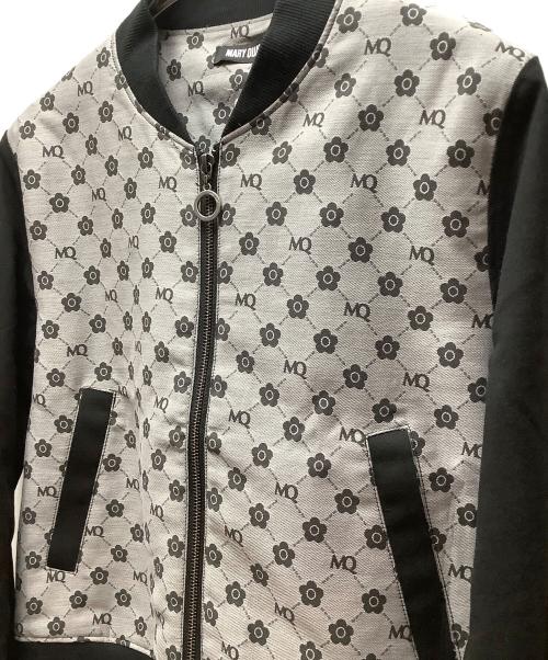 MARY QUANT（マリークヮント）MARY QUANT (マリークヮント) ブルゾン グレー×ブラック サイズ:Mの古着・服飾アイテム