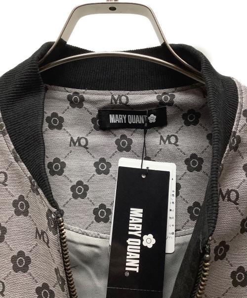 MARY QUANT（マリークヮント）MARY QUANT (マリークヮント) ブルゾン グレー×ブラック サイズ:Mの古着・服飾アイテム