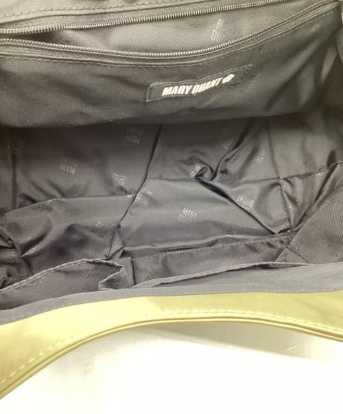 MARY QUANT（マリークヮント）MARY QUANT (マリークヮント) フラップトートバッグ カーキの古着・服飾アイテム