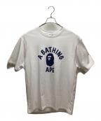 A BATHING APEア ベイシング エイプ）の古着「半袖カットソー」｜ホワイト