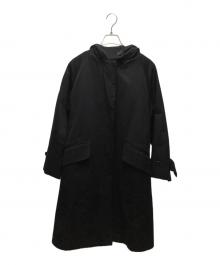 MARGARET HOWELL（マーガレットハウエル）の古着「ライナー付コート」｜ブラック