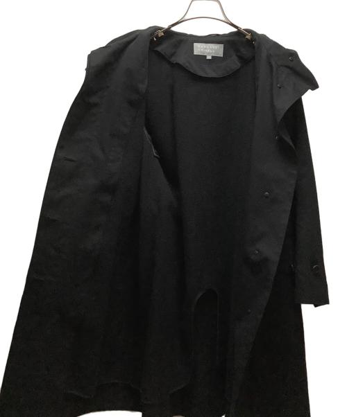 MARGARET HOWELL（マーガレットハウエル）MARGARET HOWELL (マーガレットハウエル) ライナー付コート ブラック サイズ:1の古着・服飾アイテム