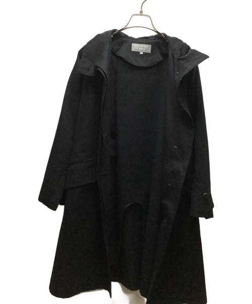 MARGARET HOWELL（マーガレットハウエル）MARGARET HOWELL (マーガレットハウエル) ライナー付コート ブラック サイズ:1の古着・服飾アイテム