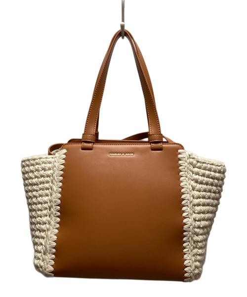 CHARLES & KEITH（チャールズアンドキース）CHARLES & KEITH (チャールズアンドキース) トートバッグ キャメルの古着・服飾アイテム