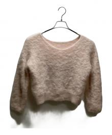 Snidel（スナイデル）の古着「厚手ニット」｜ピンク