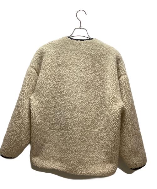 HYKE（ハイク）HYKE (ハイク) ボアジャケット アイボリー×ブラック サイズ:SIZE3の古着・服飾アイテム