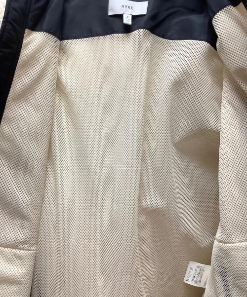 HYKE（ハイク）HYKE (ハイク) ボアジャケット アイボリー×ブラック サイズ:SIZE3の古着・服飾アイテム