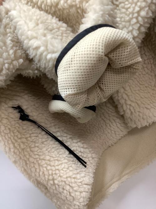 HYKE（ハイク）HYKE (ハイク) ボアジャケット アイボリー×ブラック サイズ:SIZE3の古着・服飾アイテム