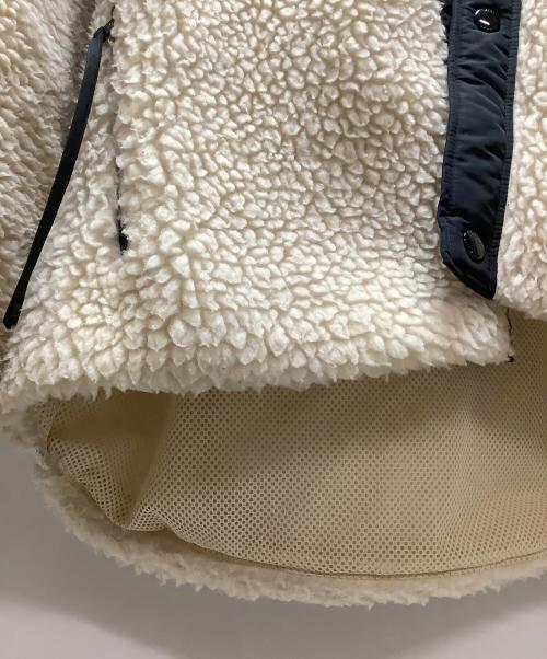 HYKE（ハイク）HYKE (ハイク) ボアジャケット アイボリー×ブラック サイズ:SIZE3の古着・服飾アイテム