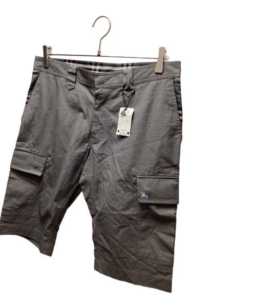 BURBERRY BLACK LABEL（バーバリーブラックレーベル）BURBERRY BLACK LABEL (バーバリーブラックレーベル) ハーフパンツ ライトグレー サイズ:W76の古着・服飾アイテム
