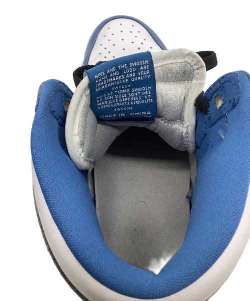 NIKE（ナイキ）NIKE (ナイキ) ハイカットスニーカー ブルー×ホワイト サイズ:28.5の古着・服飾アイテム