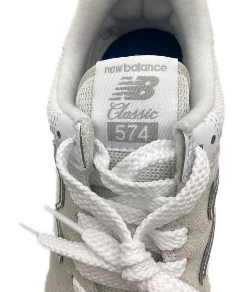 NEW BALANCE（ニューバランス）NEW BALANCE (ニューバランス) スニーカー ライトグレー サイズ:24.5cm 未使用品の古着・服飾アイテム