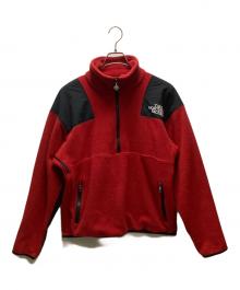 THE NORTH FACE（ザ ノース フェイス）の古着「ハーフジップスウェット」｜レッド