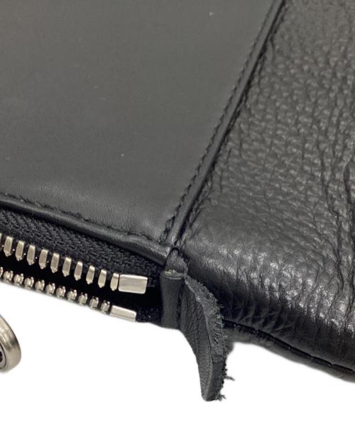 YUHAKU（ユハク）YUHAKU (ユハク) クラッチバッグ ブラックの古着・服飾アイテム