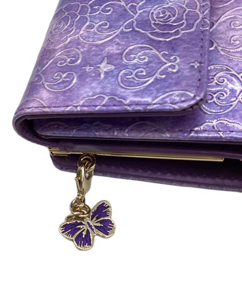ANNA SUI（アナスイ）ANNA SUI (アナスイ) 2つ折り財布 パープルの古着・服飾アイテム
