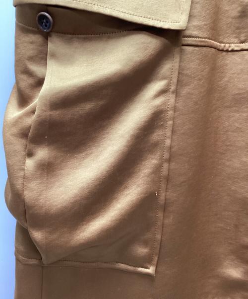 CLANE（クラネ）CLANE (クラネ) SATIN CARGO STRAIGHT SKIRT イエロー サイズ:SIZE1の古着・服飾アイテム