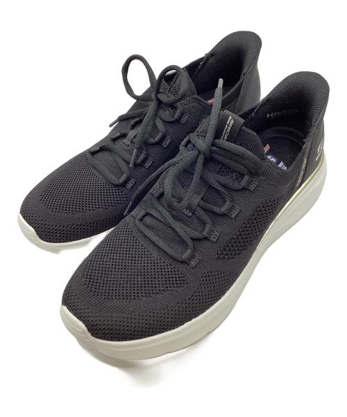 SKECHERS（スケッチャーズ）SKECHERS (スケッチャーズ) ローカットスニーカー ブラック サイズ:25cmの古着・服飾アイテム