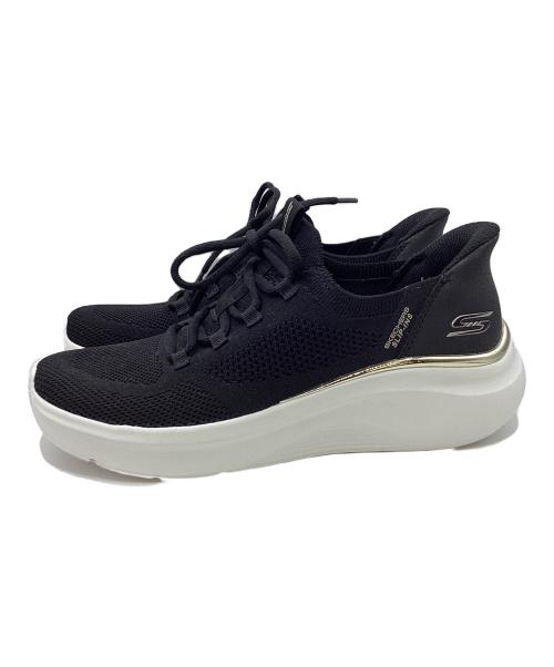 SKECHERS（スケッチャーズ）SKECHERS (スケッチャーズ) ローカットスニーカー ブラック サイズ:25cmの古着・服飾アイテム