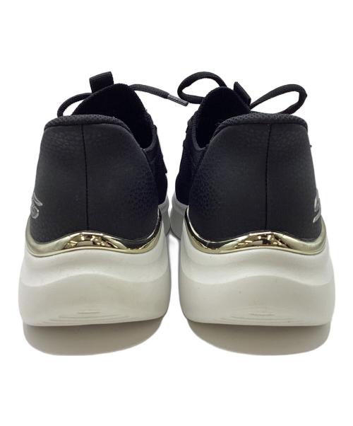 SKECHERS（スケッチャーズ）SKECHERS (スケッチャーズ) ローカットスニーカー ブラック サイズ:25cmの古着・服飾アイテム