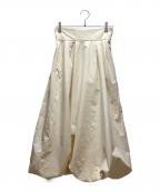 OLUNオルン）の古着「バルーンスカート」｜アイボリー