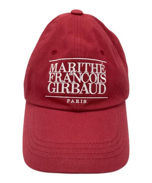 MARITHE+FRANCOIS GIRBAUD（マリテフランソワジルボー）MARITHE+FRANCOIS GIRBAUD (マリテフランソワジルボー) キャップ レッドの古着・服飾アイテム