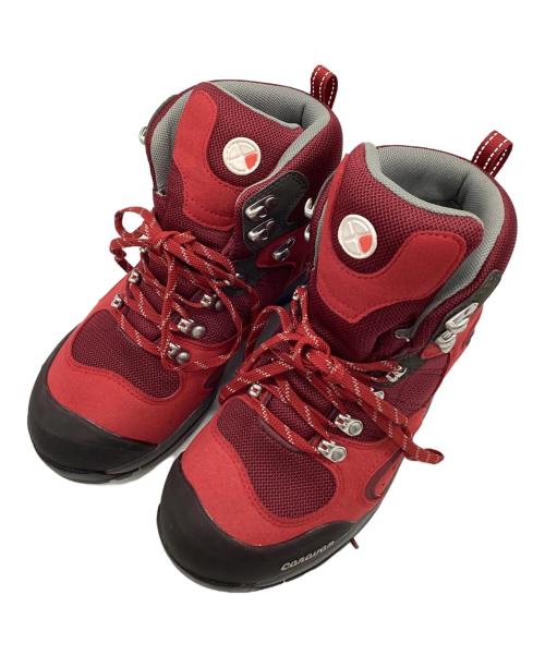 CARAVAN（キャラバン）CARAVAN (キャラバン) トレッキングブーツ レッド サイズ:24cmの古着・服飾アイテム
