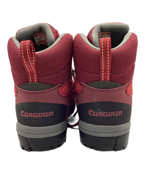 CARAVAN（キャラバン）CARAVAN (キャラバン) トレッキングブーツ レッド サイズ:24cmの古着・服飾アイテム