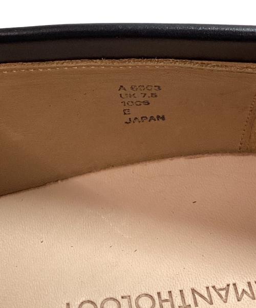 CALMANTHOLOGY（カルマンソロジー）CALMANTHOLOGY (カルマンソロジー) ローファー ブラック サイズ:UK7.5の古着・服飾アイテム